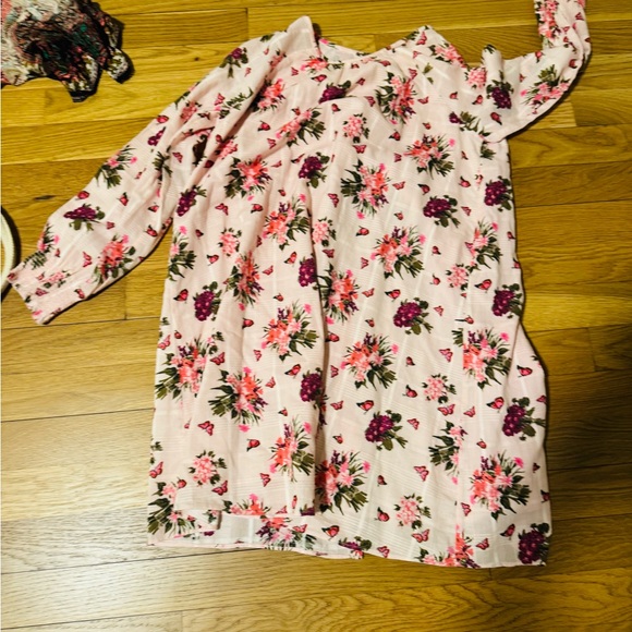 LoveShackFancy Pink Floral Kids Dress